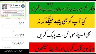 free atta program registration benazer inkm saport program pysy check ☑ kare Mateen skills vlogs 786