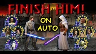 SWGOH CLS vs Revan on AUTO