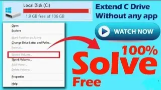 How to Increase C Drive Space By Taking Space From D Drive in 2023