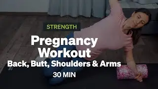 BLACKROLL® EXERCISES | 30 MIN Pregnancy workout: Back, butt, shoulder & arm exercises