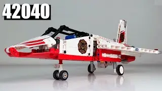 Lego Technic 42040 (Б) реактивный самолет