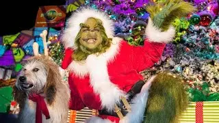 New Grinchmas Tree Lightning At Universal Studios Hollywood 2022