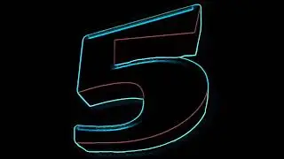 countdown timer 10 to 0 with animation and sound effect #3dtimer #countdowntimer