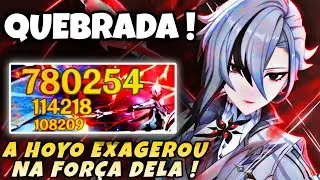 REVIEW DA ARLECCHINO ! A HOYO EXAGEROU NA FORÇA ! INACREDITÁVEL