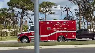 Sarasota county rescue 31 responding.￼