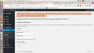 Solved: To perform the requested action, WordPress needs to access your web server