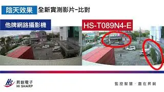 昇銳電子品牌網路攝影機-T089N4 E-影像實測!