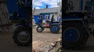 МОТОБЛОК МТЗ БЕЛАРУС, КАК ПЕРЕВОЗИМ ДРОВА 