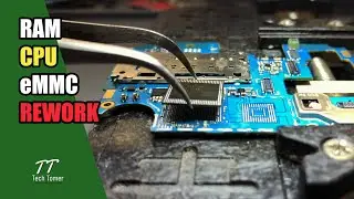 Samsung Galaxy A51 No Power Revived by RAM, CPU, and UFS Rework Tutorial | Tech Tomer