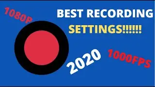 Best BANDICAM Recording Settings 2020! 🔴(1080P 1000 FPS, no joke. literally 1000 FPS)