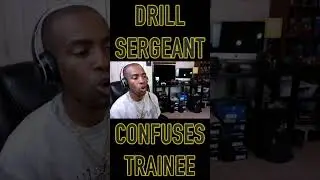 WHY DRILL SERGEANTS DON'T JOKE WITH TRAINEES #army #drillsergeant #navy #airforce #marines #shorts