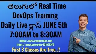 (తెలుగులో)New DevOps Daily Training JUNE 5th 7AM to 8:30AM-TERRAFORM-DOCKER-JENKINS-AZURE-DEVOPS