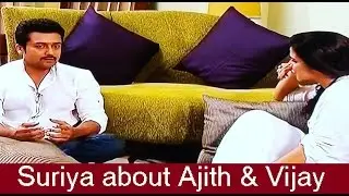 Suriya Talks about Thala Ajith and Ilayathalapathy Vijay in Koffee with DD | New Year Special KWDD