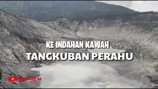 Keindahan kawah Tangkuban perahu #shorts