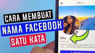 Cara membuat nama Facebook satu kata | cara ganti nama FB satu kata