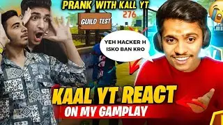 KAAL YT GUILD TEST PRANK||Guild Test Prank With Cute V Badge Girl🥰 Got Cutest Reactions😦@kaalyt2413