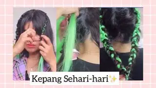 CARA KEPANG RAMBUT PENDEK DAN RAMBUT IBU SUPER GAMPANG BISA KEPANG WARNA JUGA TANPA CAT GUMUYS!!