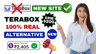 TeraBox Alternatives Website 🤑 Earn ₹2000/- Daily | High CPM 🔥 Earn Money by Uploading Files