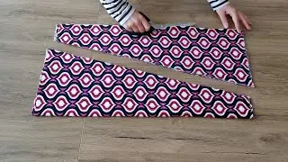 Very Easy Skirt Sewing Without Pattern 🔥