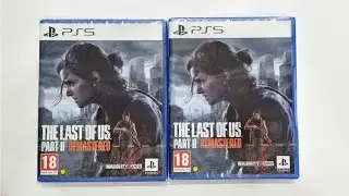 The Last Of Us Part 2 Remastered PS5 Unboxing and Gameplay