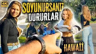 Alman kızlar Hawaii'de otostop çekiyor, kimse durmuyor 🇺🇸