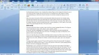 Insert Bookmark in Word