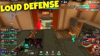 Loud Defense in VCT | LOUD vs Optic Gaming | Fade Valorant | Valorant