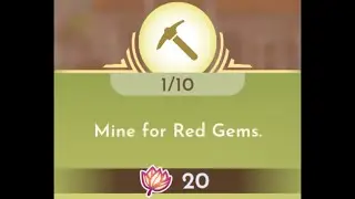 Mine for Red Gems - Disney Dreamlight Valley