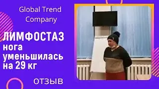 Глобал Тренд /Лимфостаз/ Результат после приема нано бальзамов Global Trend Company