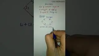 Sum of interior angles of a polygon