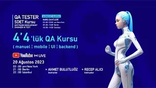 Dort dortlik QA kursu (manuel / mobile / UI / backend )