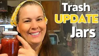 Trash Disposal ~ Using what I got~ Canning without Proper Jars