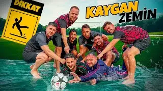KAYGAN ZEMİNDE MAÇ! 