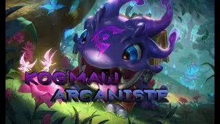 Skin Kog'Maw arcaniste - League of legends [FR]