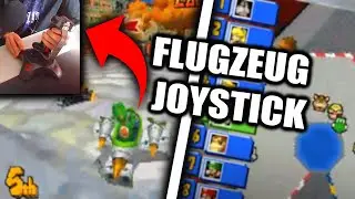 MARIO KART DS mit FLUGZEUG JOYSTICK 🕹️ | (schlimmer wird's nicht mehr)