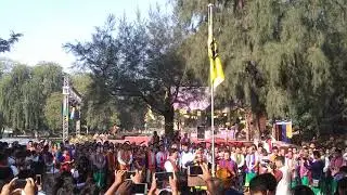 BODO LITERARY DAY 2018 Flag hoisting.