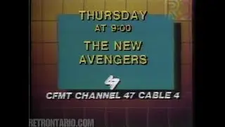 CFMT Channel 47 The New Avengers (1985)