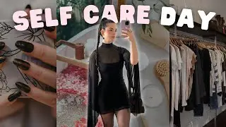 Besoin de RALENTIR | Chill day with me  | Routine cheveux | Haul Club L London | Skin care 💅🏻✨