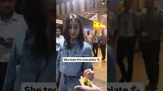 #palaktiwari gets a chocolate from a pap 🍫😀 #MovieTalkies