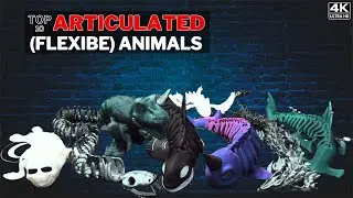 Amazing🔥TOP 10 ARTICULATED 3D Print Animals | with Timelapse