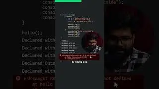 Block vs Function Scope ✅ in JavaScript 🔥 