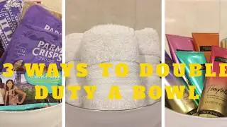 3 Ways to double Duty a bowl