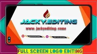 full screen logo editing | full screen watermark logo create | 4k full screen logo editing  pixellab