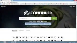 How to find icons useing search engine