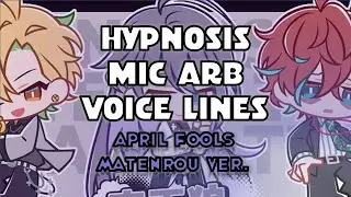 Doppo just told Hifumi the emptiest lie... [ENG] HypMic ARB April Fools Matenrou Voice Lines