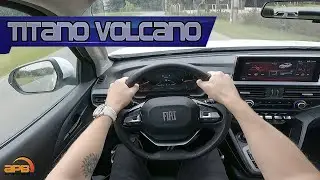 '2024 FIAT TITANO [VOLCANO] 2.2 TURBO-DIESEL | POV RIDE TEST DRIVE IN CURITIBA/BRAZIL!