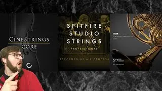 COMPARISON AND REVIEW | CINESTRINGS CORE 2.0 | BBCSO | SPITFIRE STUDIO STRINGS