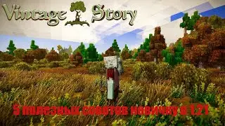 Vintage Story | 5 полезных советов новичку в 1.21