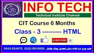 003 Web Development Course HTML Class 3 Dated 28 03 22 in Urdu  Hindi by Waqar Haider waqarmax999