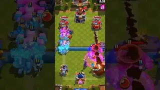 clashroyale pro gameplay🔥💥GOLEM +CLONE😶‍🌫️🧨VS PiKKA 🙆 @ClashUniverseHD@ClashedPR@ClashRoyale